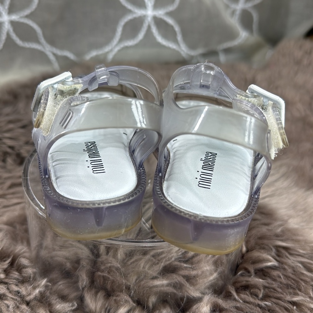 (S4) Mini MelissaBB Possession, MUS Stillerspose Jelly Sandals,Transparente, 5 - Picture 7 of 13